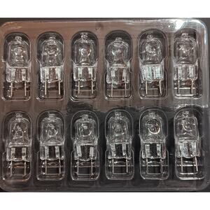 Halogen Bulbs G8 12 Pack NEW Average Life 2000 hrs Voltage 110-130V